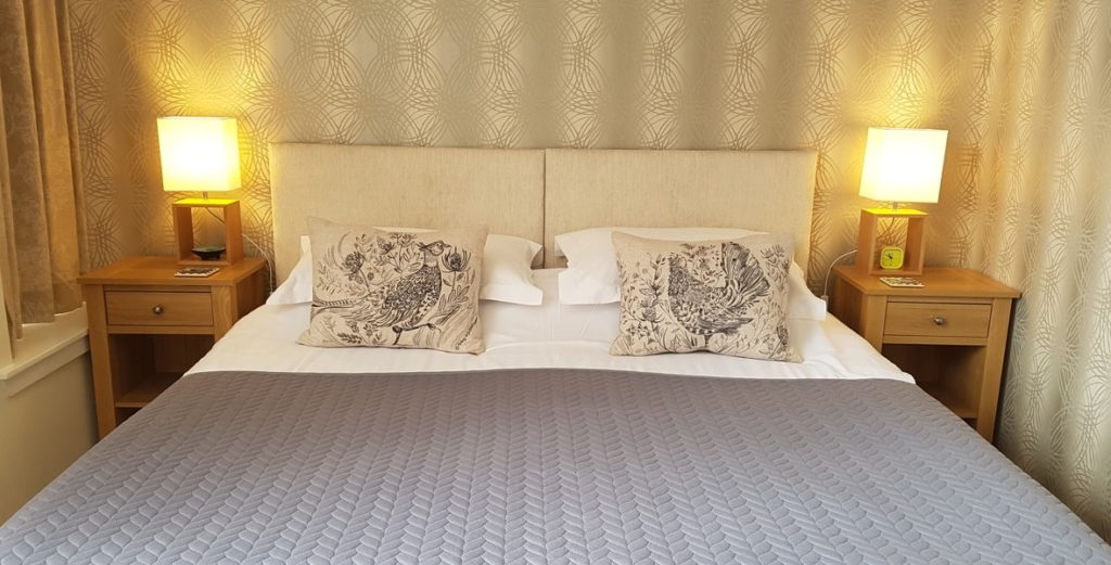 Hotel standard super king bed