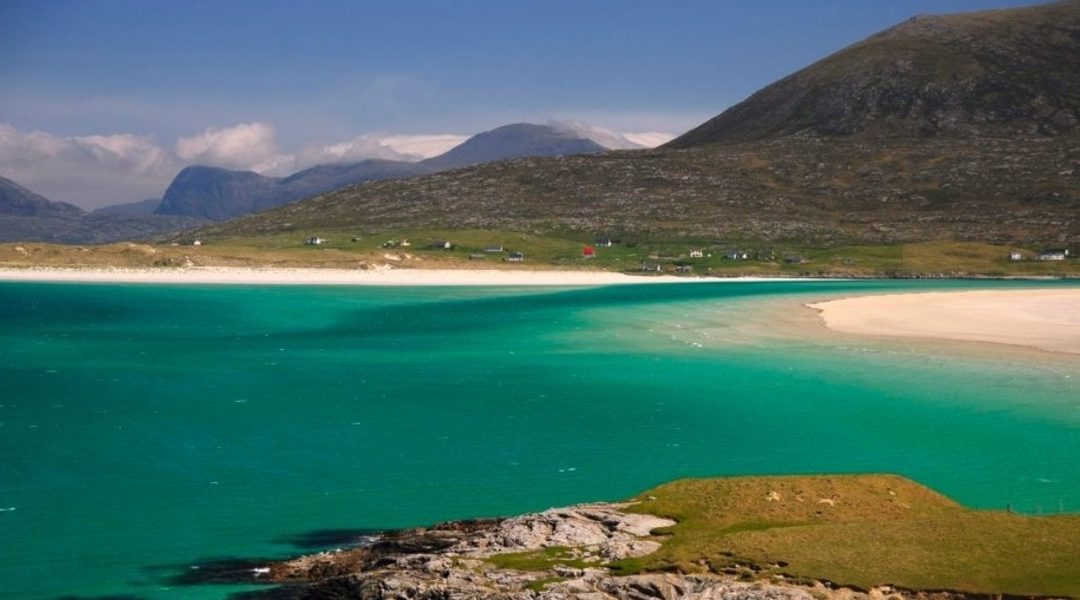 Luskentyre, water and beach, Isle of Harris